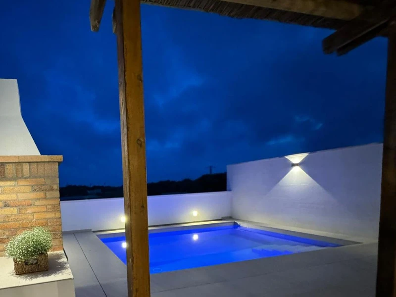 tipo de piscina de tamaño reducido