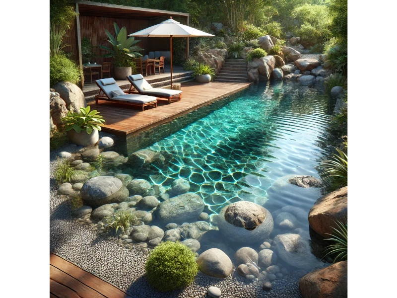 tipo de piscina natural para viviendas