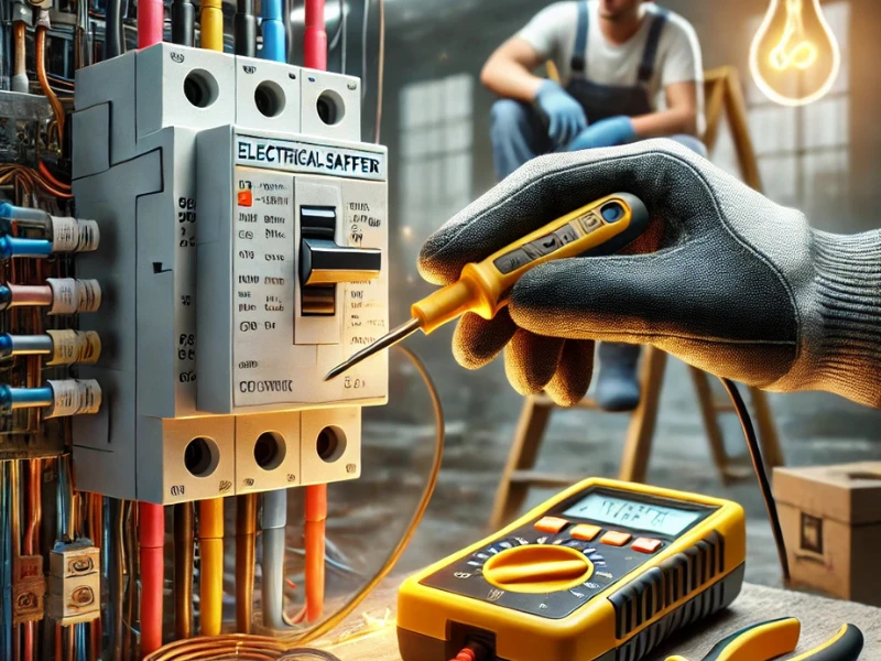 manipulacion cuadro electrico